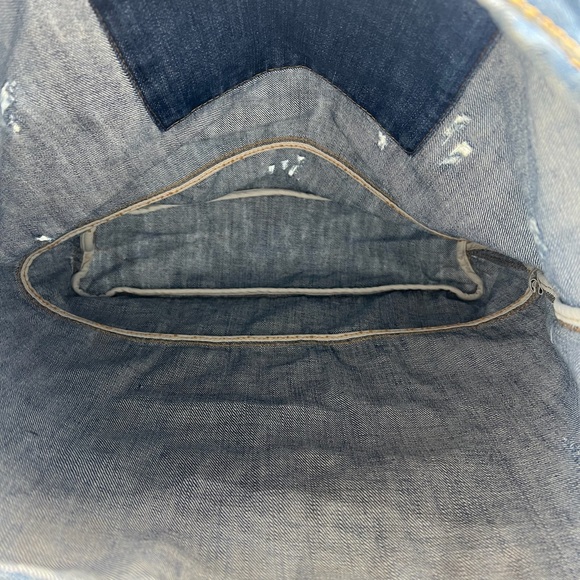 American Eagle Outfitters Blue Denim Tote Bag - Picture 10 of 11